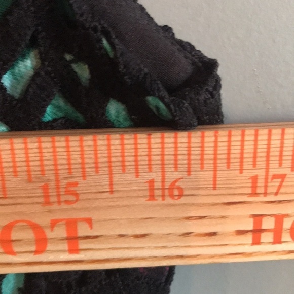 Anthropologie Wolven Lacy Terrace Sheath Sleeveless Dress - Black Eyelet Sz 6 - Picture 7 of 9